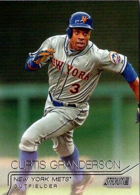 Curtis Granderson #71 Baseball Cards 2015 Stadium Club
