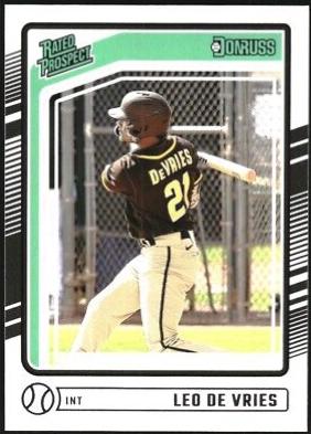 Leo De Vries #129 Baseball Cards 2024 Donruss