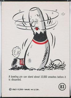 A Bowling Pin Can Stand