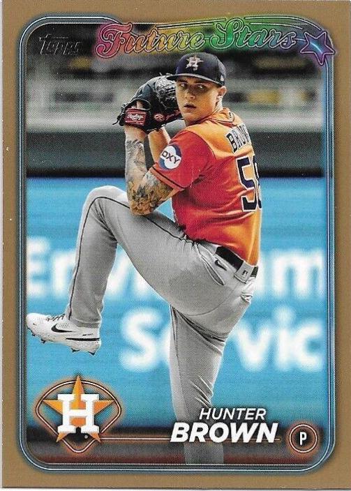 Hunter Brown #30 2024 Topps Baseball