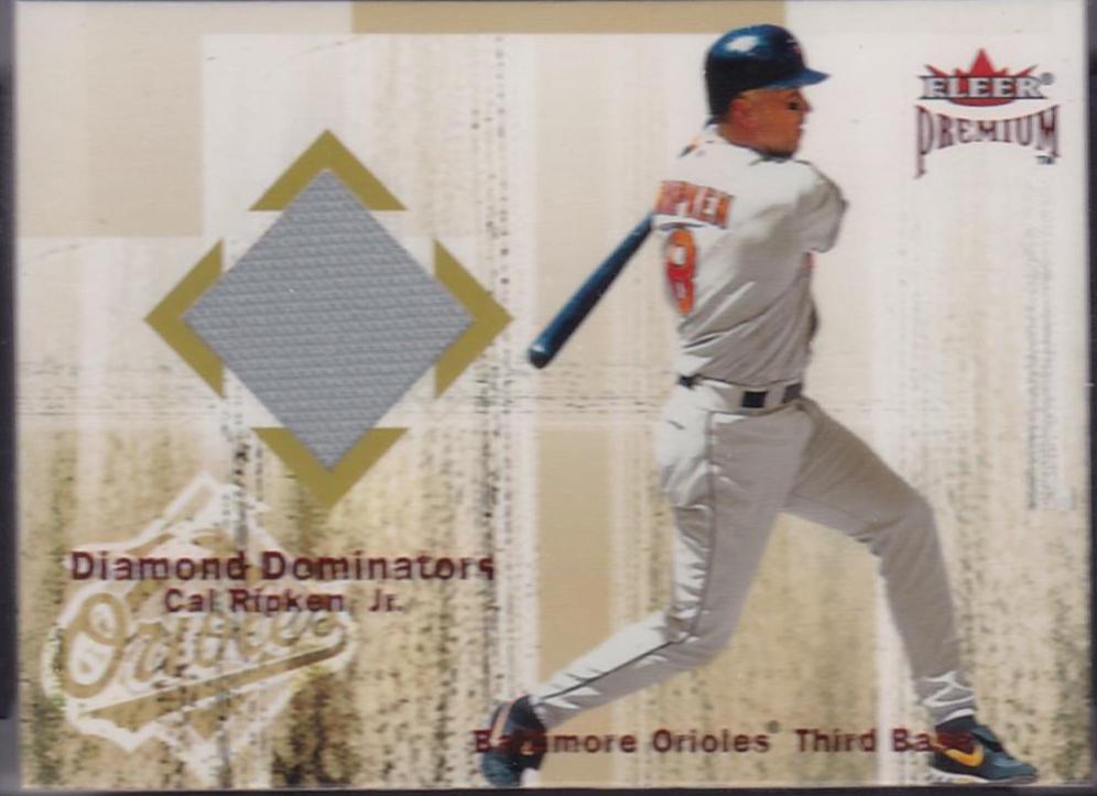 Cal Ripken Jr Baseball Cards 2001 Fleer Premium Diamond Dominators