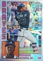 Ronald Acuna Jr #84TC-24 Prices | 2019 Topps Chrome 1984 Baseball
