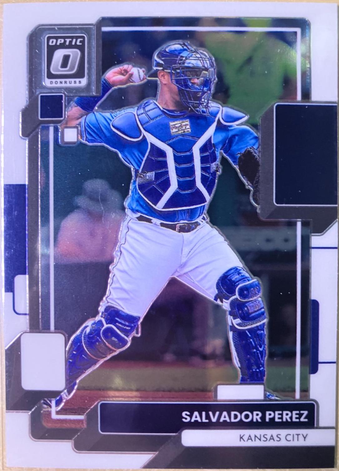 Salvador Perez #108 2022 Panini Donruss Optic Baseball