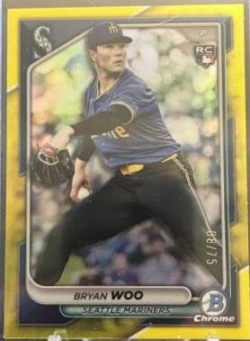 Bryan Woo [Yellow Refractor] #88
