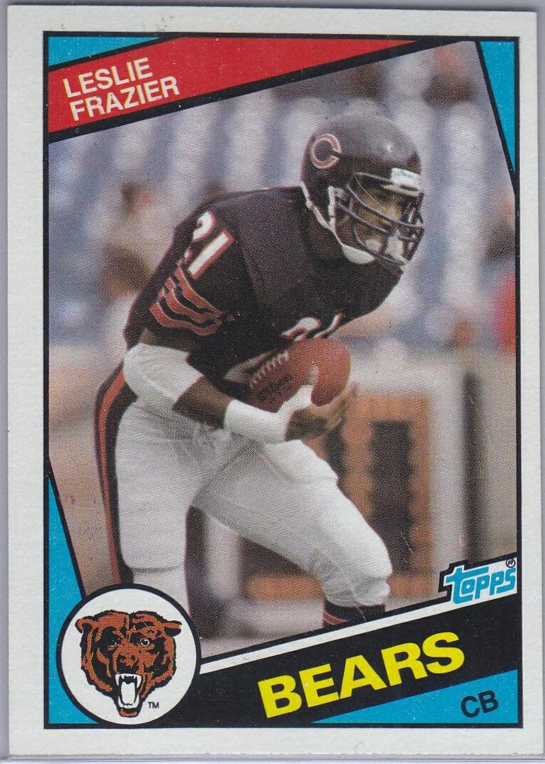 Leslie Frazier #223 Football Cards 1984 Topps