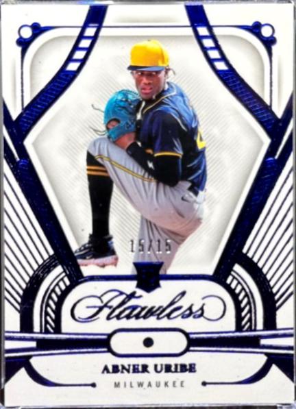 Abner Uribe #19 2024 Panini Flawless Baseball