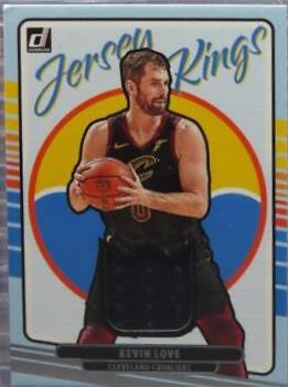 Kevin Love #27 Basketball Cards 2020 Donruss Jersey Kings