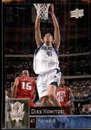 Dirk Nowitzki #36 Basketball Cards 2009 Upper Deck