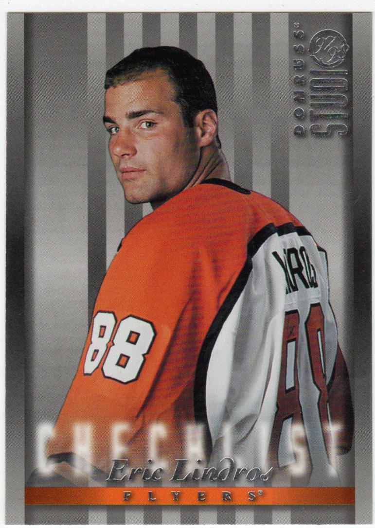 Eric Lindros #108 1997 Donruss Studio Hockey
