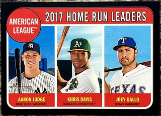 Aaron Judge/ Khris Davis / Joey Gallo