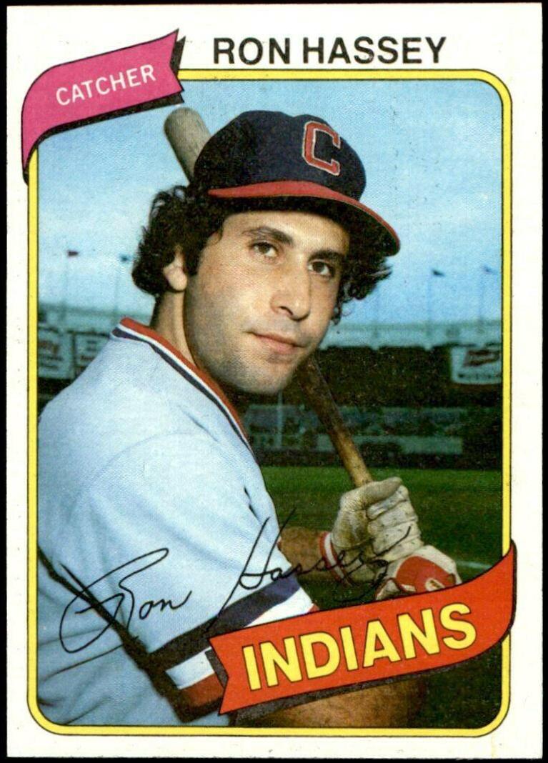 Ron Hassey #222 Baseball Cards 1980 Topps