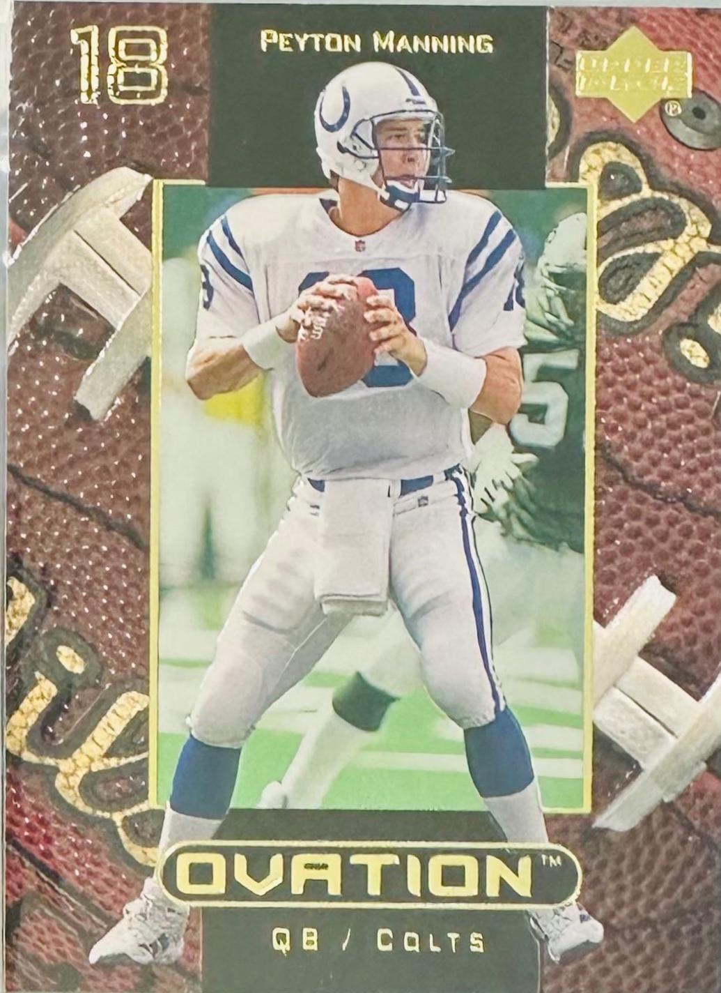 Peyton Manning #23 Football Cards 1999 Upper Deck Ovation