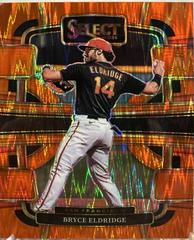 Bryce Eldridge [Orange Flash Prizm] #45 Baseball Cards 2024 Panini Select Prices
