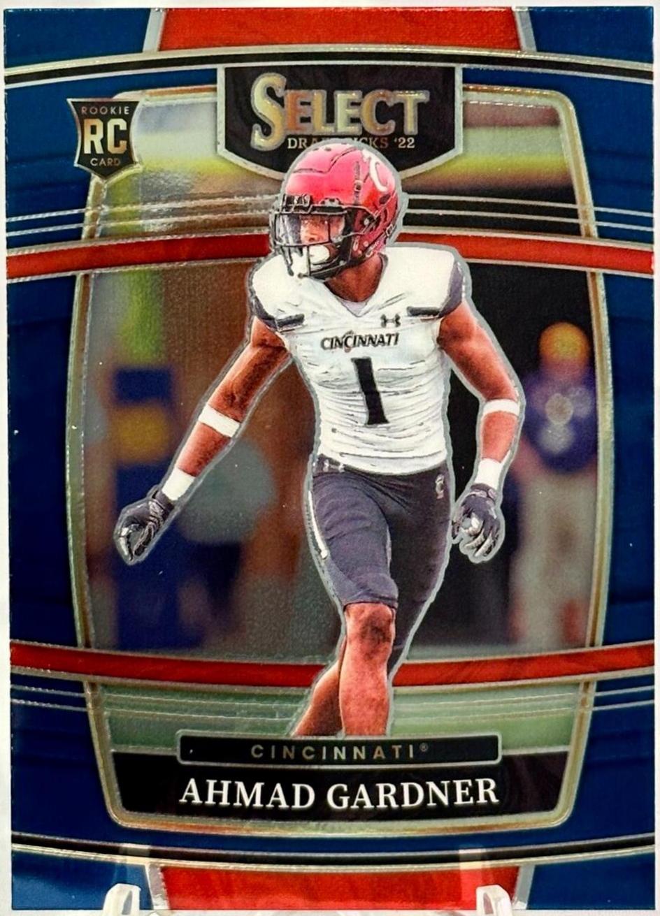 Ahmad 'Sauce' Gardner #54 Football Cards 2022 Panini Select Draft Picks