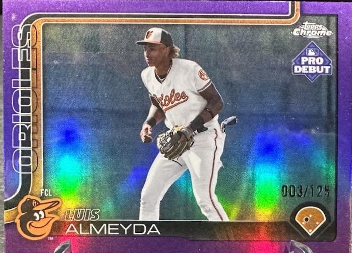 Luis Almeyda [Purple Refractor] #PDC-49