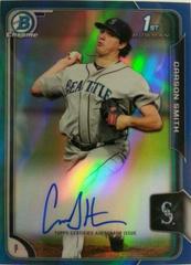 Carson Smith [Refractor] #BCAP-CSI Baseball Cards 2015 Bowman Chrome Prospect Autograph Prices