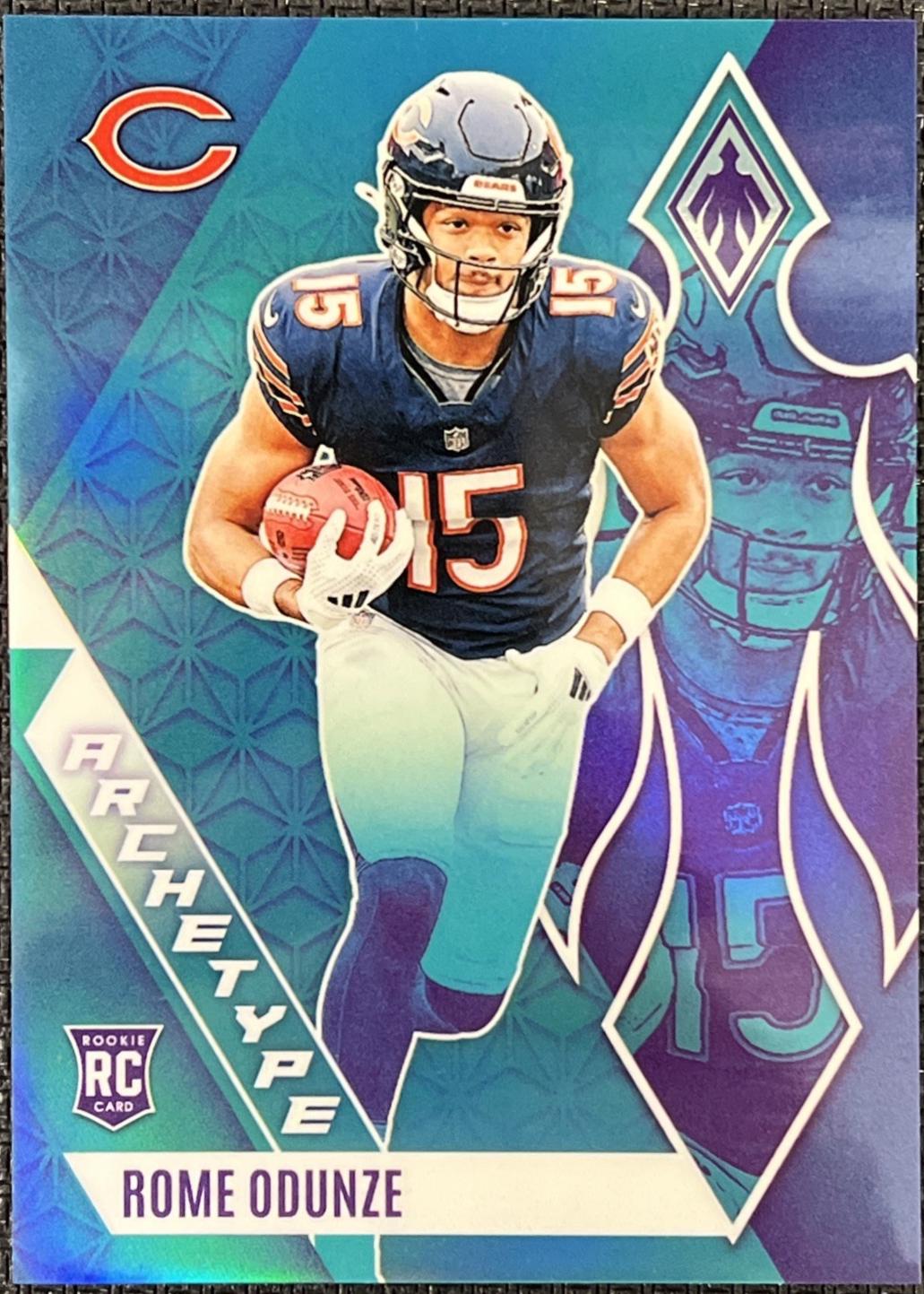 Rome Odunze #A-ROE Football Cards 2024 Panini Phoenix Archetype
