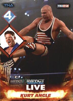 Kurt Angle #11 Wrestling Cards 2013 TriStar TNA Impact Live