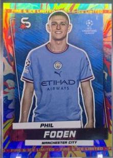 Phil Foden #5 2022 Topps UEFA Superstars