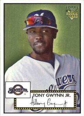 Tony Gwynn Jr. #53 Baseball Cards 2006 Topps '52