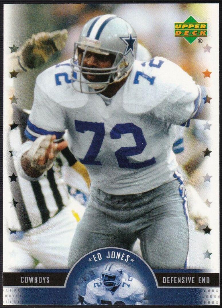 Ed Too Tall Jones #10 Football Cards 2005 Upper Deck Legends