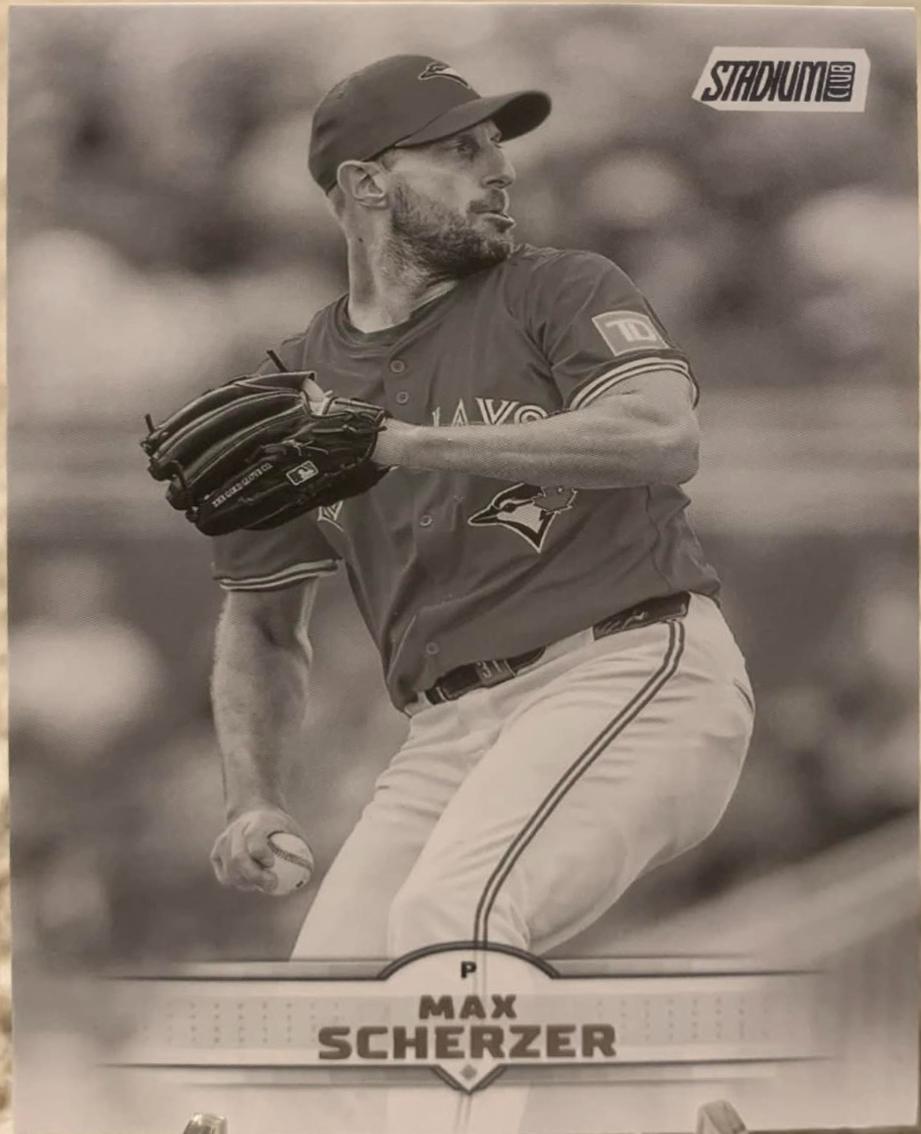 Max Scherzer #136 2025 Topps Stadium Club Baseball