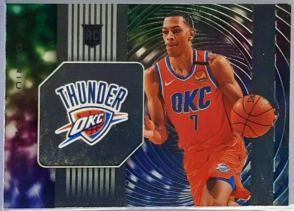 Darius Bazley #6 Basketball Cards 2019 Panini Illusions Instant Impact
