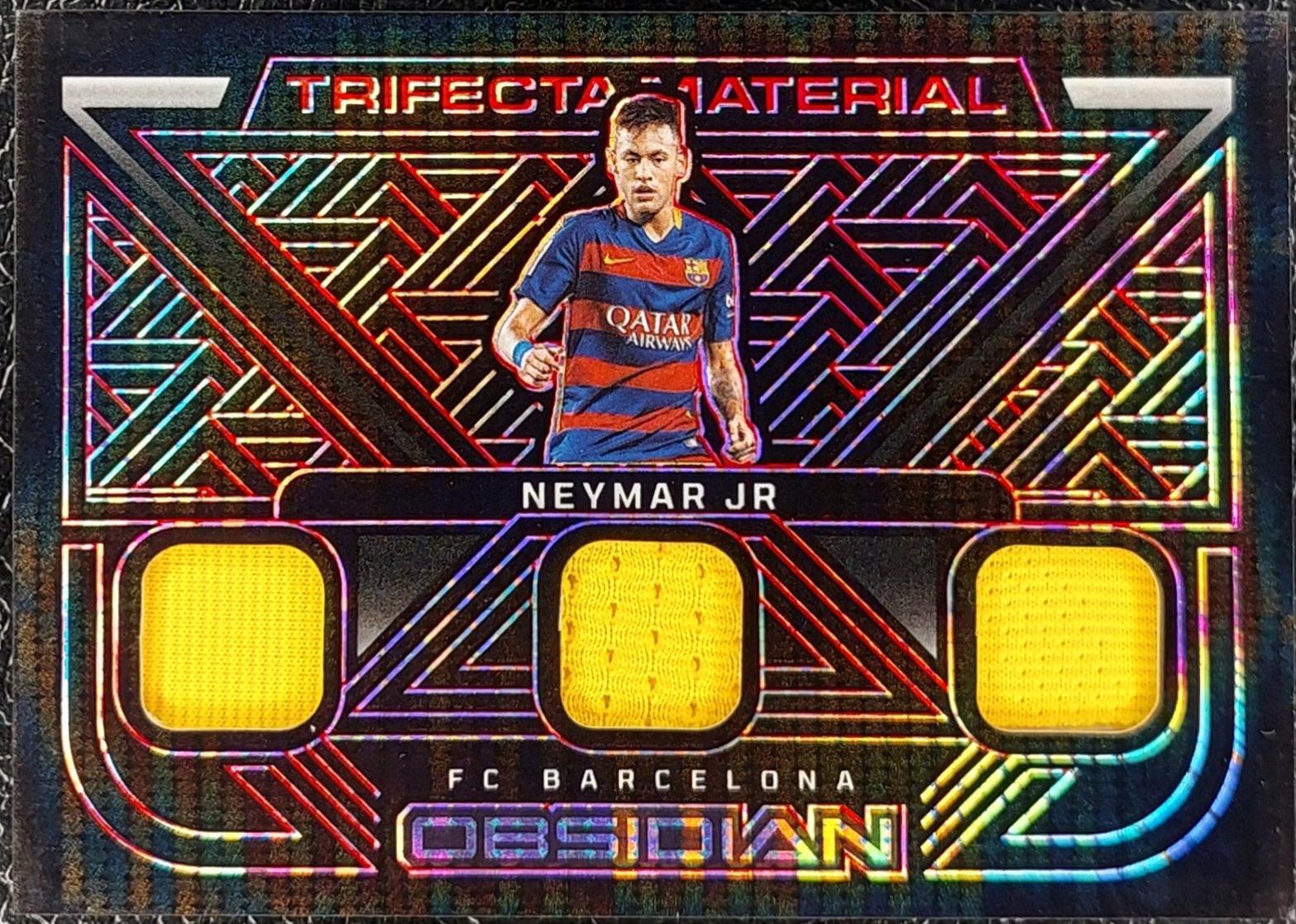 Neymar Jr. [Red Electric Etch] #TM-NJR