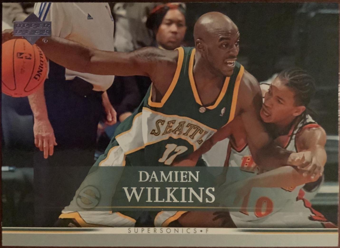 Damian Wilkins #78 Basketball Cards 2007 Upper Deck