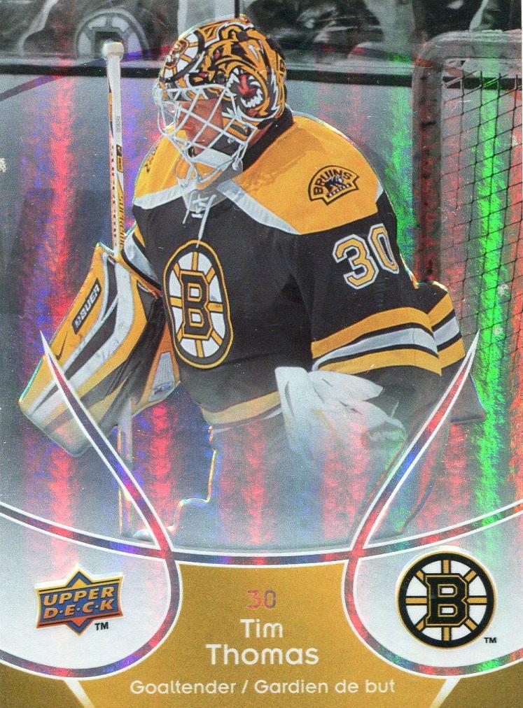 Tim Thomas #3 Hockey Cards 2009 Upper Deck McDonald's