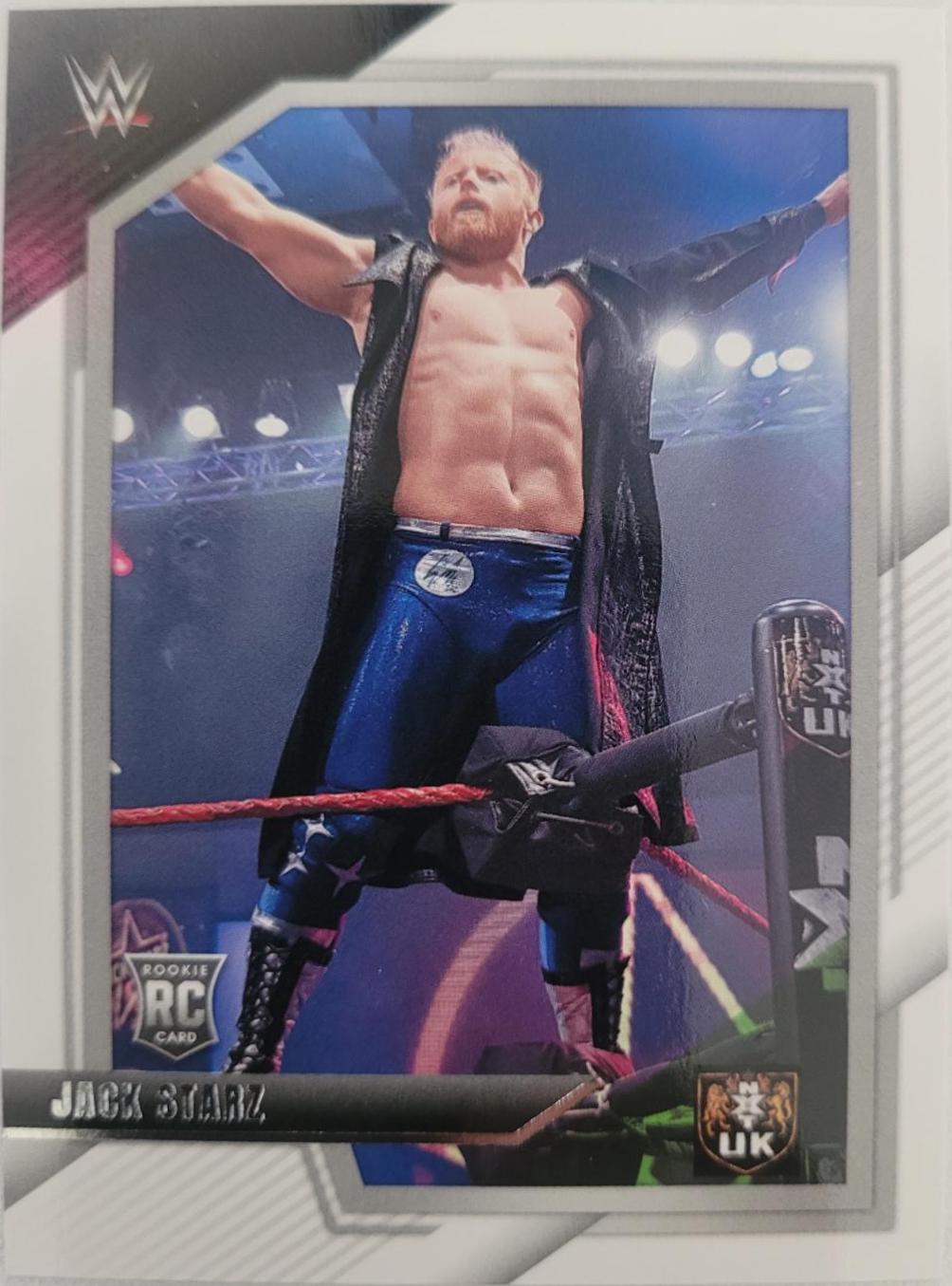 Jack Starz #9 Wrestling Cards 2022 Panini NXT WWE