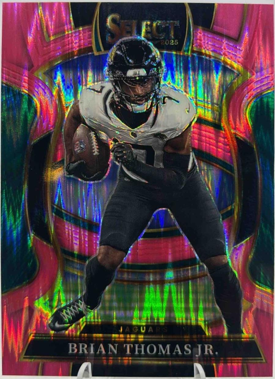 2025 Brian Thomas Jr. [Pink Prizm Shock] #30
