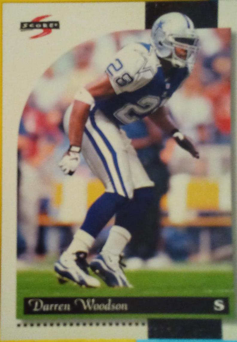 Darren Woodson #7 Football Cards 1996 Panini Score