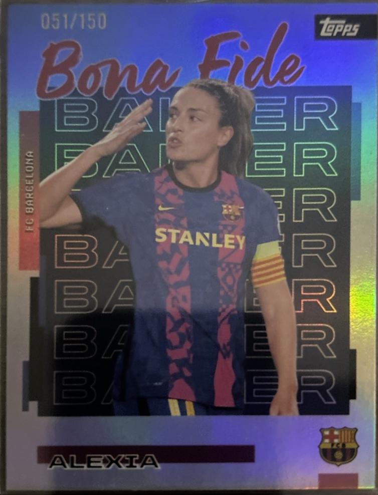 Alexia Putellas #24 2025 Topps Fc Barcelona Team Set Soccer