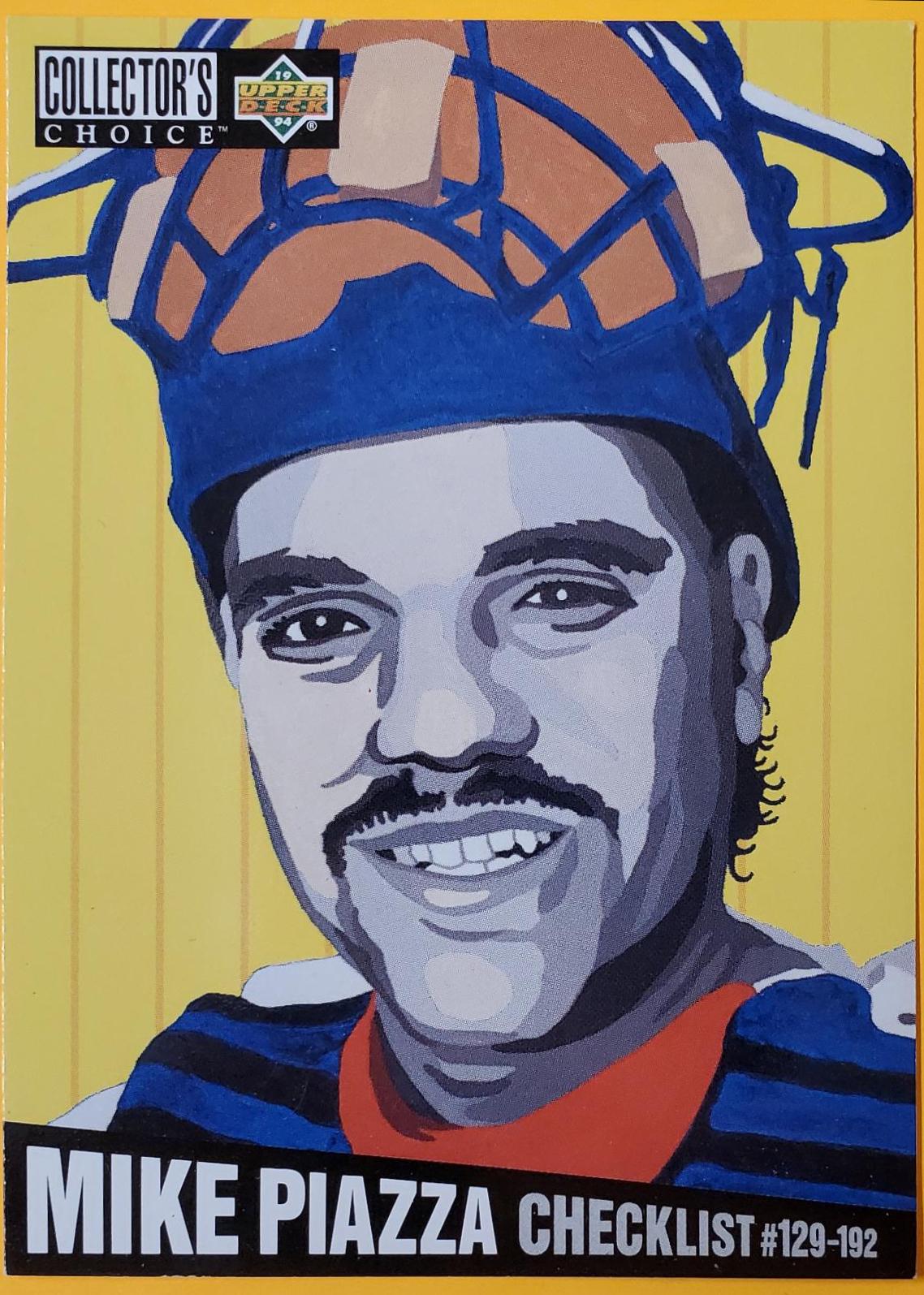 Mike Piazza #318 Baseball Cards 1994 Collector's Choice