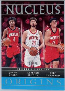 Jalen Green / Reed Sheppard / Alperen Sengun