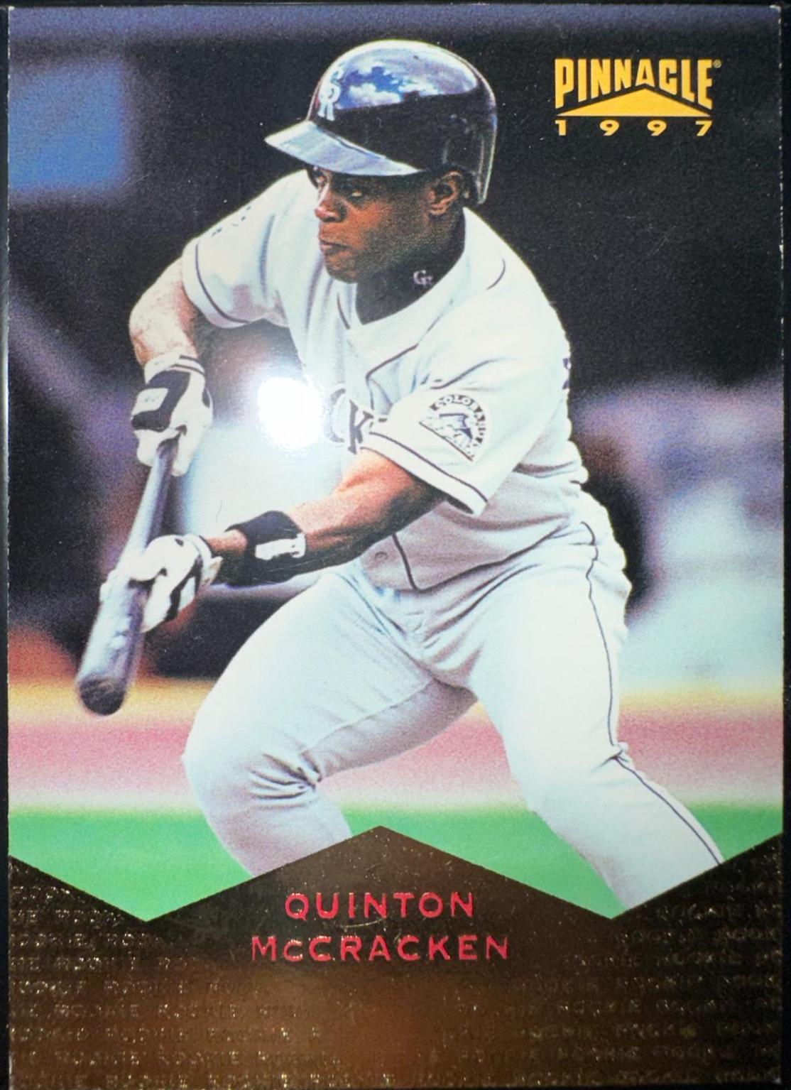 Quinton McCracken #176 Baseball Cards 1997 Pinnacle