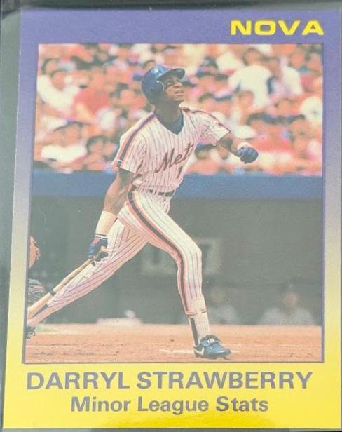 Darryl Strawberry #11 1988 Star Nova Baseball