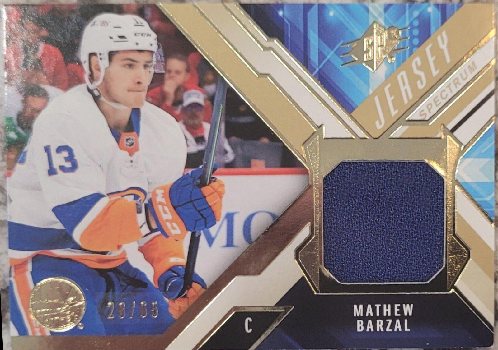 Mathew Barzal [Gold Spectrum] #J-MB