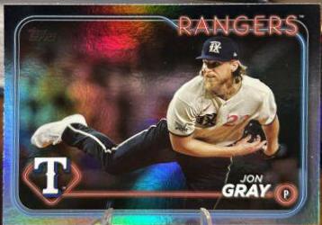 Jon Gray [Rainbow Foil] (2024 Topps)