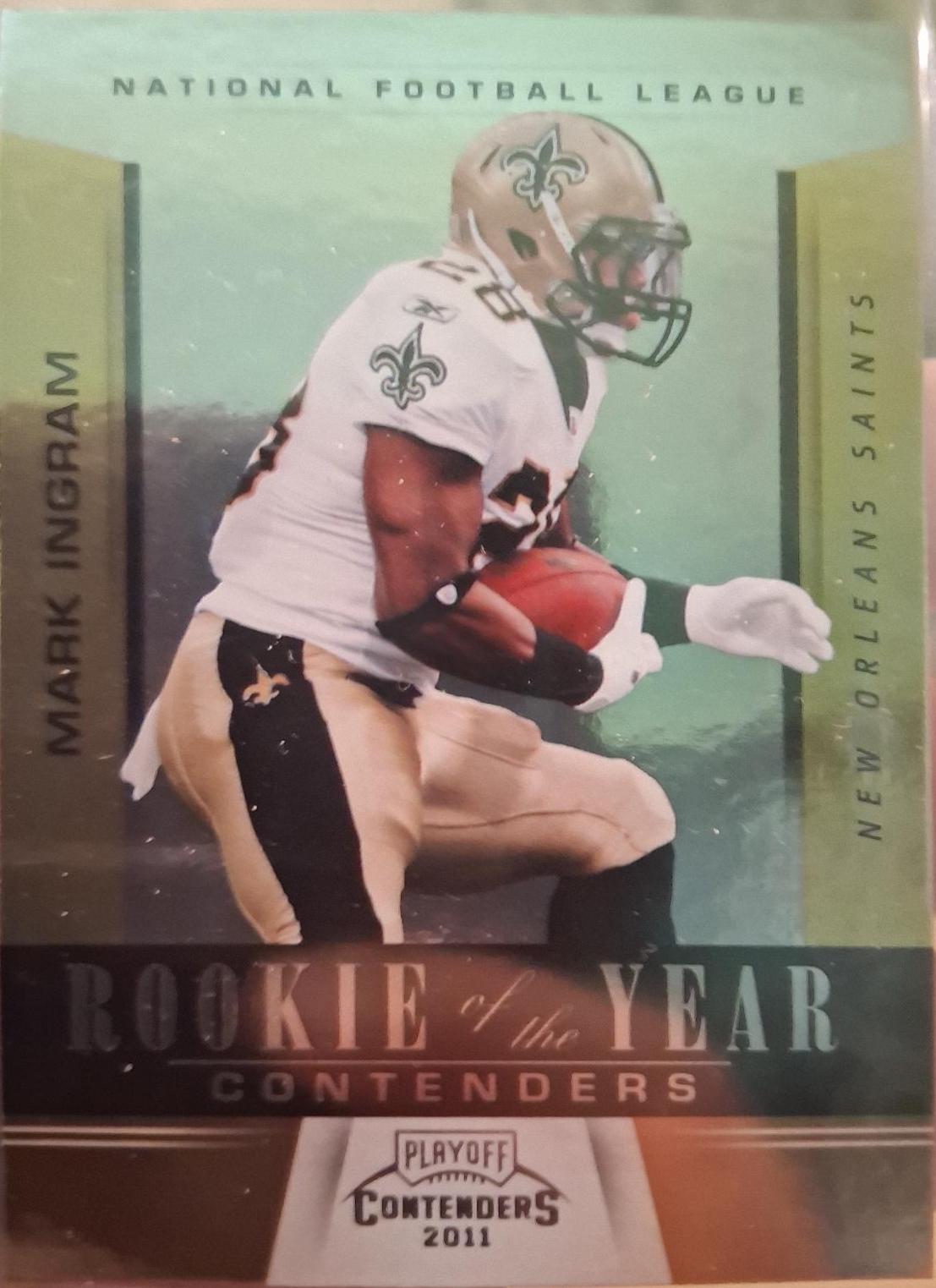 Mark Ingram #11 2012 Panini Contenders Rookie Of The Year Football