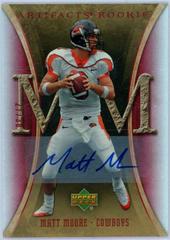 Matt Moore [Autograph] #134 Football Cards 2007 Upper Deck Artifacts Prices
