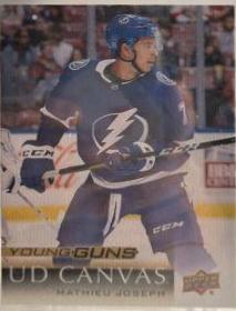Mathieu Joseph #C118 Hockey Cards 2018 Upper Deck Canvas