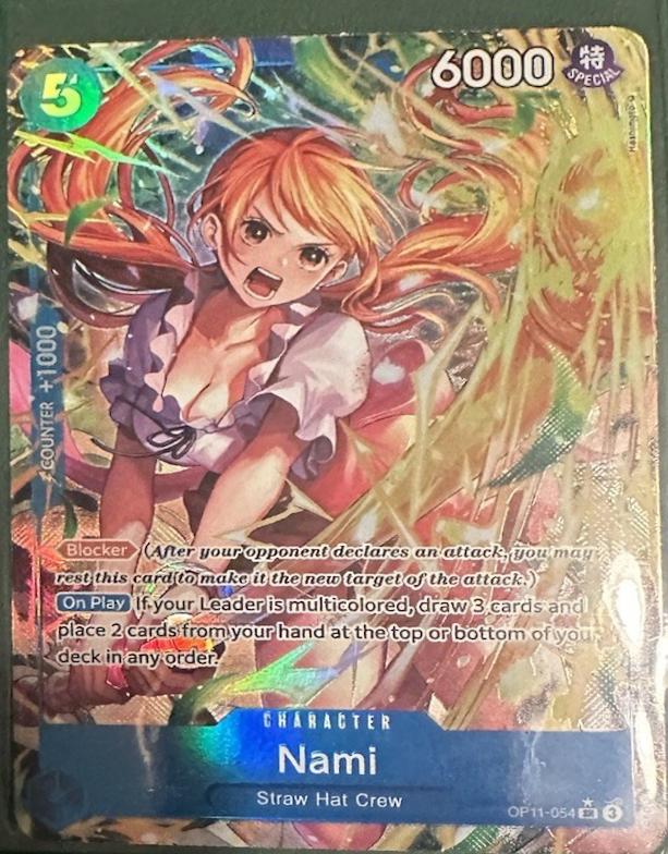 Nami OP11-054 One Piece Fist of Divine Speed