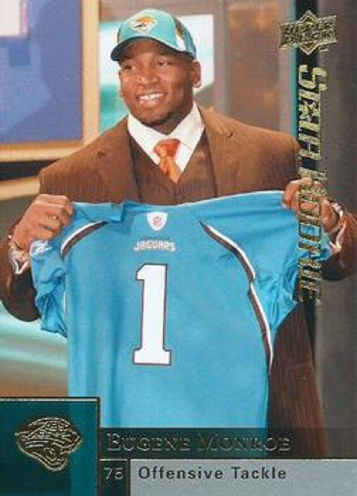 Eugene Monroe #271 Football Cards 2009 Upper Deck