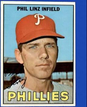 Phil Linz #14 Baseball Cards 1967 Topps