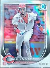Elly De La Cruz [Refractor] #89 Prices | 2025 Bowman Chrome