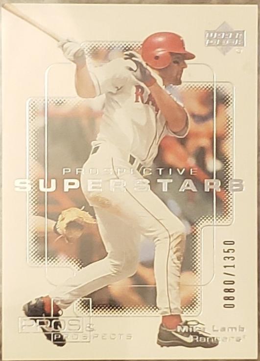 Mike Lamb #102 2000 Upper Deck Pros & Prospects Baseball