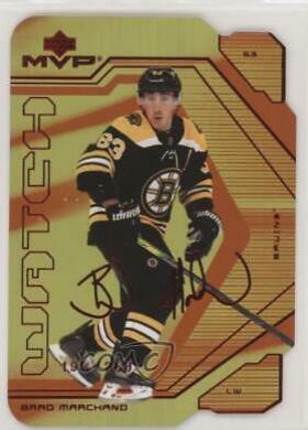 Brad Marchand #32 Hockey Cards 2021 Upper Deck MVP Colors and Contours