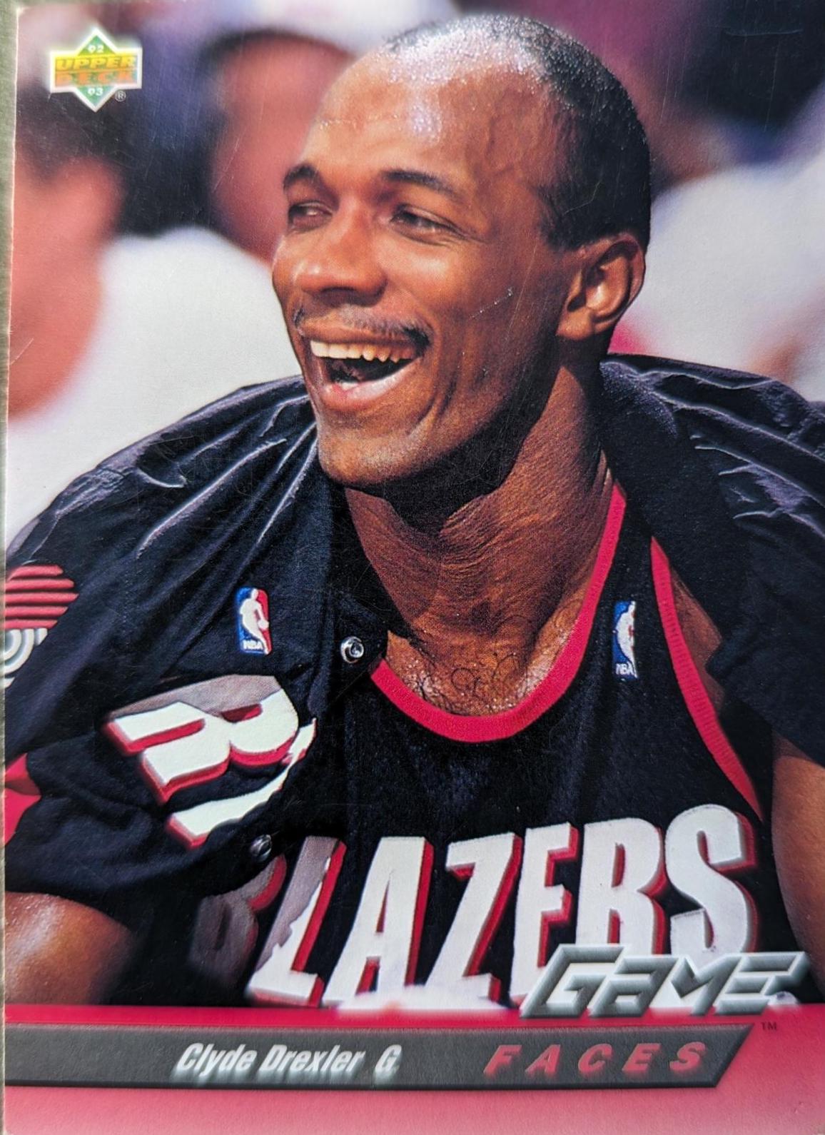 Clyde Drexler #486 Basketball Cards 1992 Upper Deck